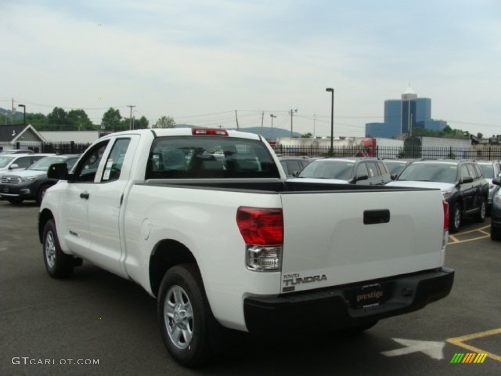 2012 Tundra Double Cab - Super White / Graphite photo #4