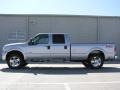 2007 Silver Metallic Ford F250 Super Duty Lariat Crew Cab 4x4  photo #2