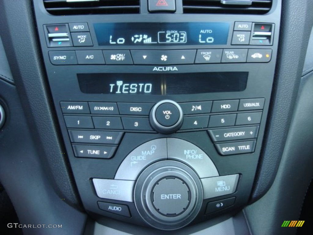 2011 Acura ZDX Technology SH-AWD Controls Photo #67042539