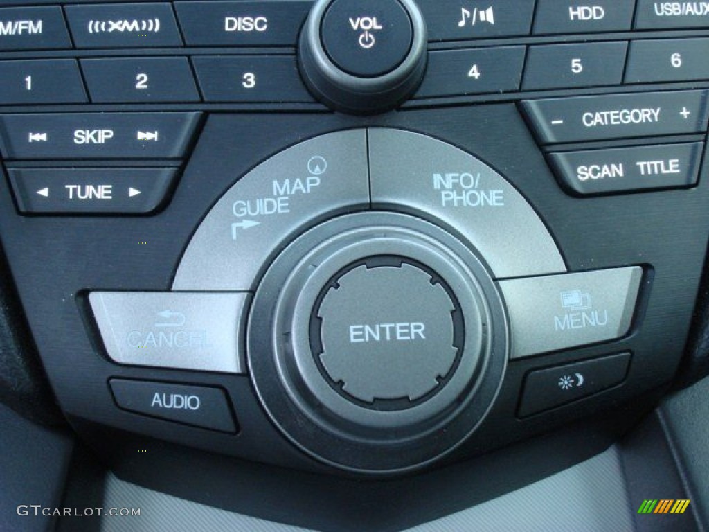 2011 Acura ZDX Technology SH-AWD Controls Photo #67042566