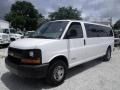 Summit White - Express LS 3500 Extended Passenger van Photo No. 8