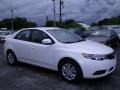 2012 Snow White Pearl Kia Forte EX  photo #1