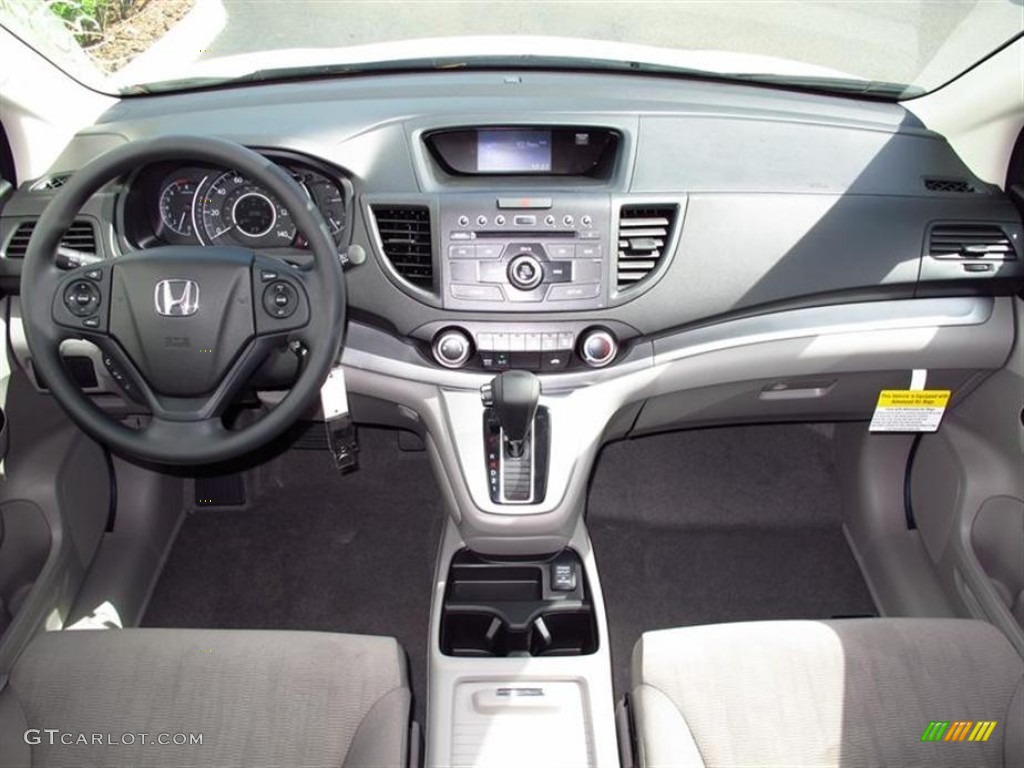 2012 Honda CR-V LX Gray Dashboard Photo #67044297