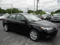 2012 Ebony Black Kia Forte EX  photo #1