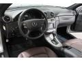 Tobacco Brown 2009 Mercedes-Benz CLK 350 Coupe Dashboard