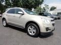 2010 Gold Mist Metallic Chevrolet Equinox LT AWD  photo #6