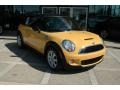 2008 Mellow Yellow Mini Cooper S Hardtop  photo #1