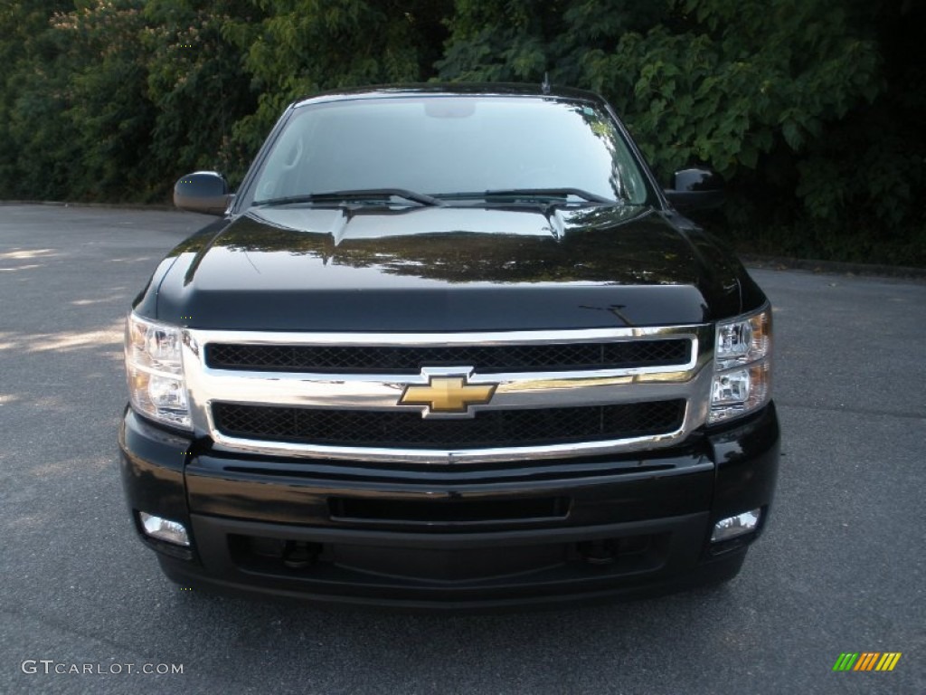 2011 Silverado 1500 LTZ Crew Cab - Black / Ebony photo #12