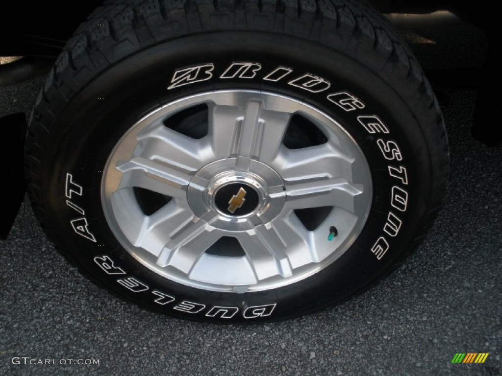 2011 Silverado 1500 LTZ Crew Cab - Black / Ebony photo #13