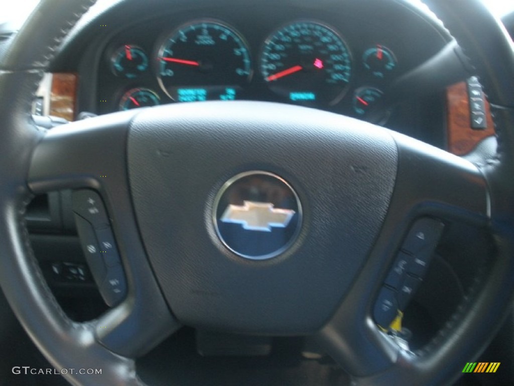 2011 Silverado 1500 LTZ Crew Cab - Black / Ebony photo #25