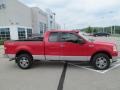 2006 Bright Red Ford F150 XLT SuperCab 4x4  photo #2
