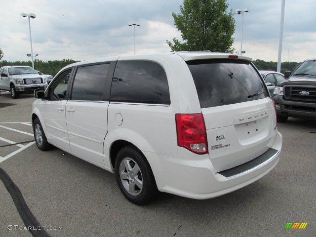 2012 Grand Caravan Crew - Stone White / Black/Light Graystone photo #8