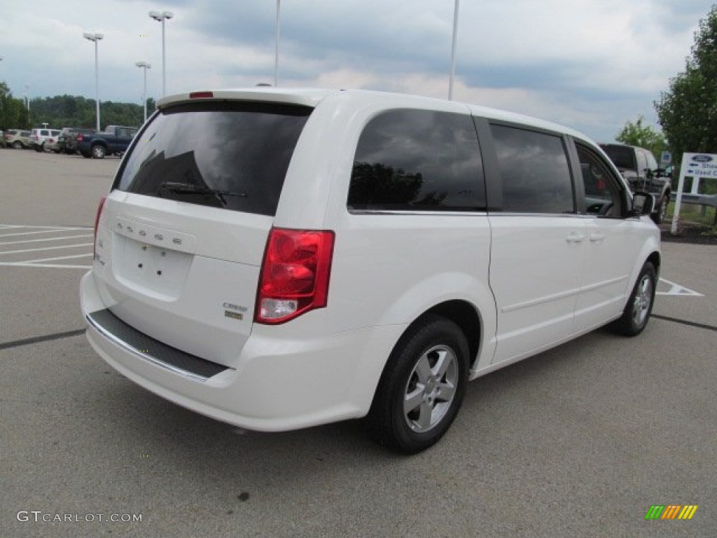 2012 Grand Caravan Crew - Stone White / Black/Light Graystone photo #10