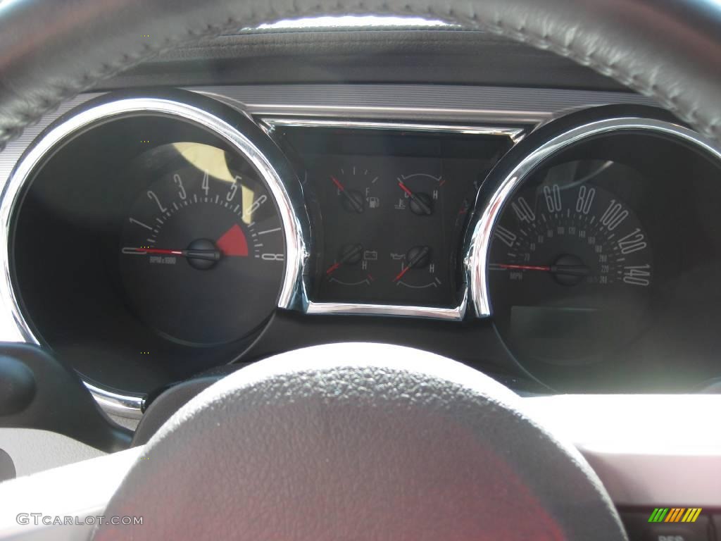 2007 Mustang GT Premium Coupe - Performance White / Dark Charcoal photo #6