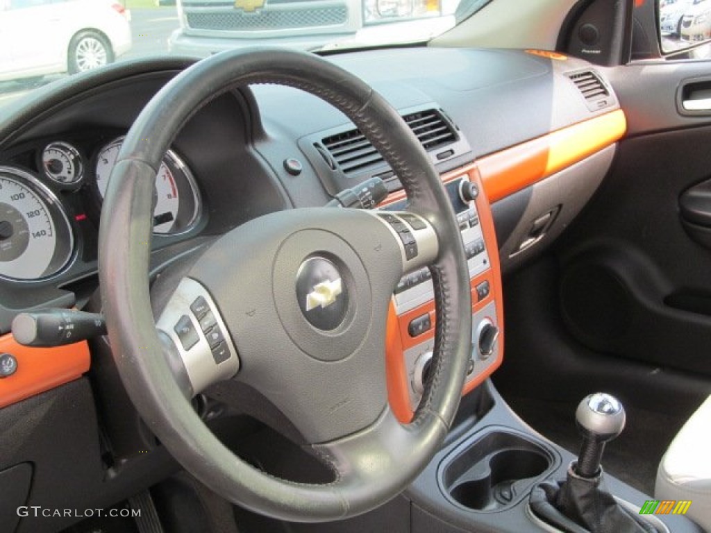2007 Chevrolet Cobalt SS Coupe Gray Steering Wheel Photo #67050915