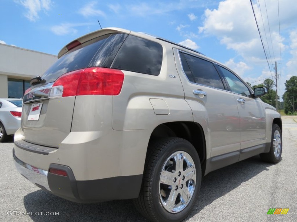 2012 Terrain SLT - Gold Mist Metallic / Brownstone photo #7