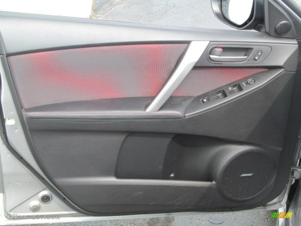 2011 Mazda MAZDA3 MAZDASPEED3 Black Door Panel Photo #67051902
