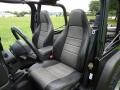 2000 Jeep Wrangler Sport 4x4 Front Seat