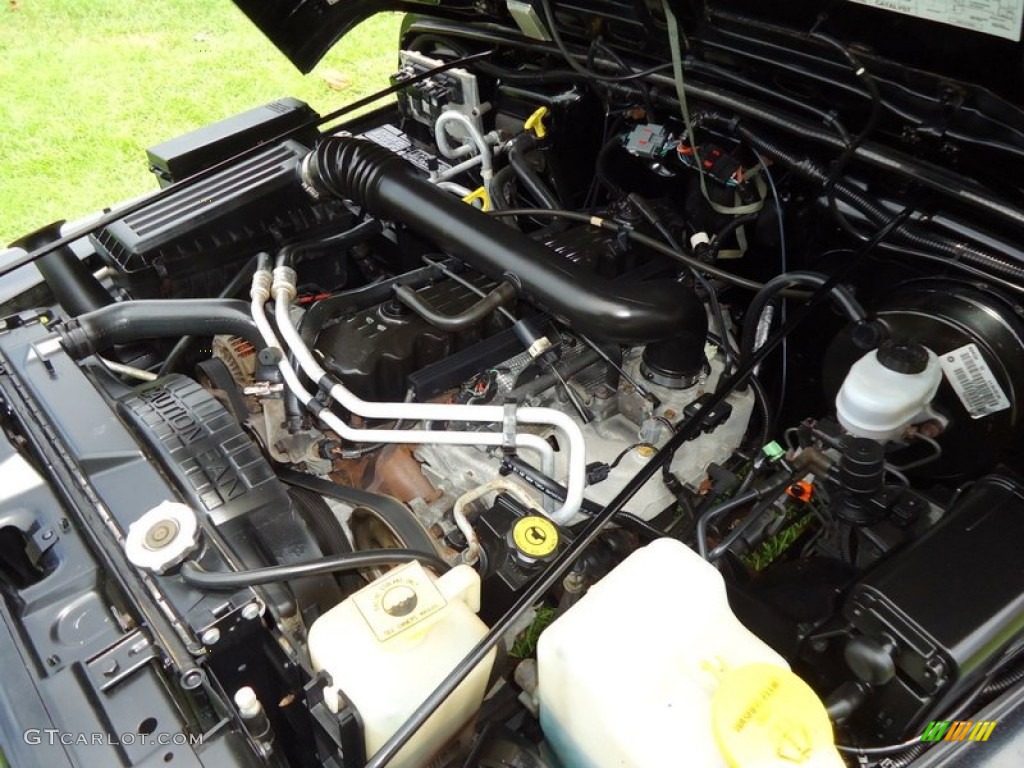 2000 Jeep Wrangler Sport 4x4 4.0 Liter OHV 12-Valve Inline 6 Cylinder Engine Photo #67052442