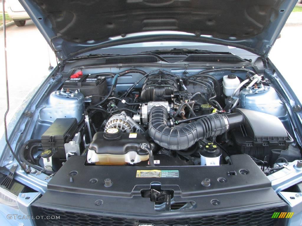 2007 Mustang V6 Premium Convertible - Windveil Blue Metallic / Light Graphite photo #20