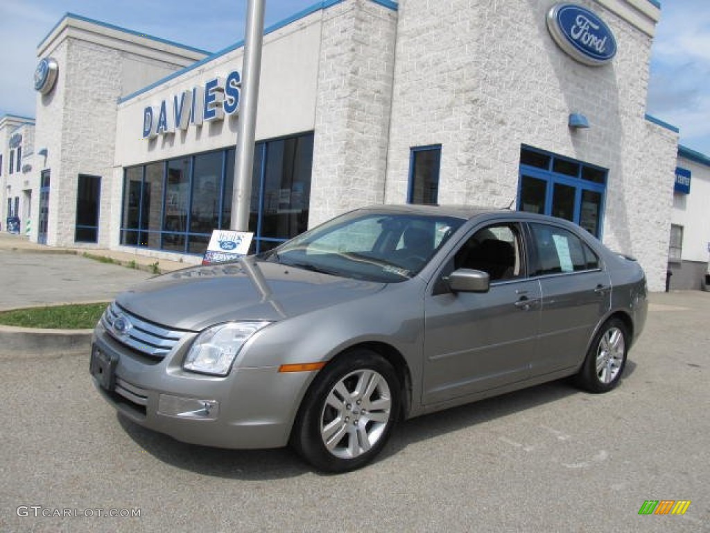 2008 Fusion SEL - Vapor Silver Metallic / Medium Light Stone photo #1