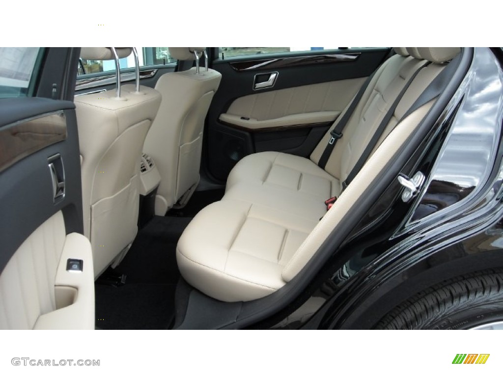 2012 Mercedes-Benz E 350 Sedan Rear Seat Photo #67053438