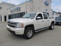 2009 White Diamond Tricoat Chevrolet Silverado 1500 LTZ Crew Cab 4x4  photo #1