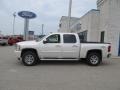 2009 White Diamond Tricoat Chevrolet Silverado 1500 LTZ Crew Cab 4x4  photo #2