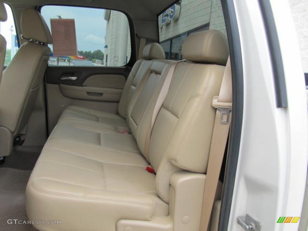Light Cashmere Interior 2009 Chevrolet Silverado 1500 LTZ Crew Cab 4x4 Photo #67053705