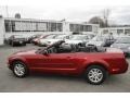 2007 Redfire Metallic Ford Mustang V6 Deluxe Convertible  photo #8