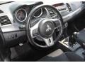 Black Sport Fabric Steering Wheel Photo for 2010 Mitsubishi Lancer Evolution #67054698