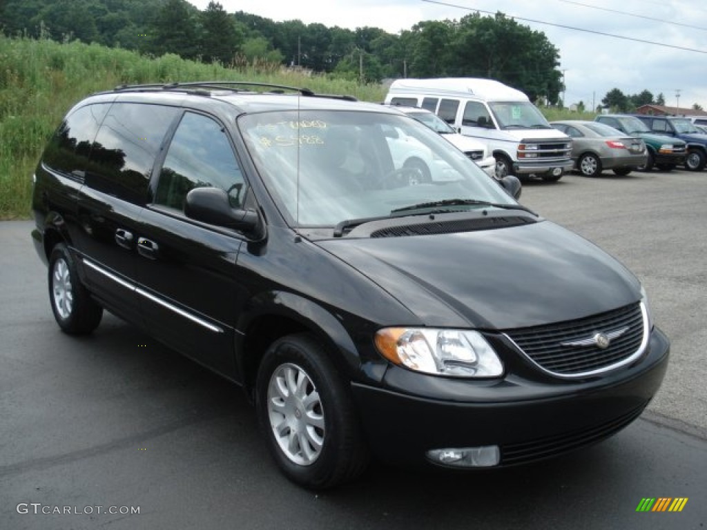 2003 Town & Country LXi - Brilliant Black Pearl / Taupe photo #1