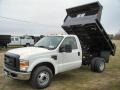 2008 Oxford White Ford F350 Super Duty Chassis  photo #9
