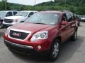 2012 Crystal Red Tintcoat GMC Acadia SLT AWD  photo #2