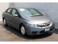 Polished Metal Metallic - Civic Hybrid Sedan Photo No. 6