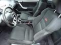 Black 2007 Honda Civic Si Coupe Interior Color