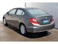 2012 Polished Metal Metallic Honda Civic EX-L Sedan  photo #5