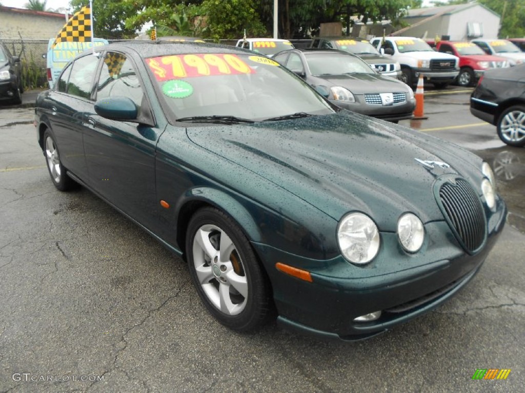 Jaguar Racing Green 2003 Jaguar S-Type 3.0 Exterior Photo #67060239