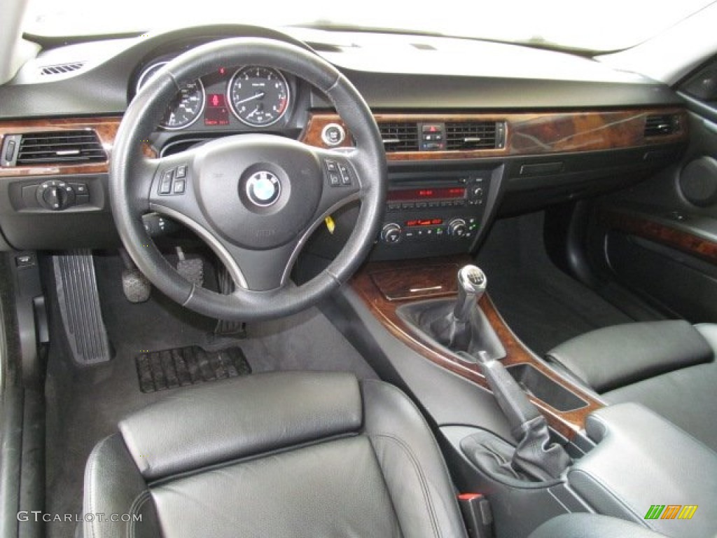 2007 3 Series 335i Coupe - Titanium Silver Metallic / Black photo #3