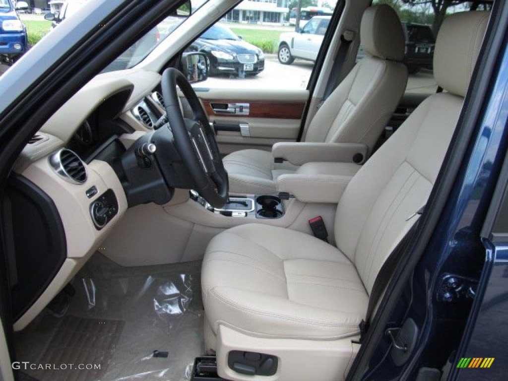 2012 LR4 HSE - Buckingham Blue Metallic / Almond/Nutmeg photo #2