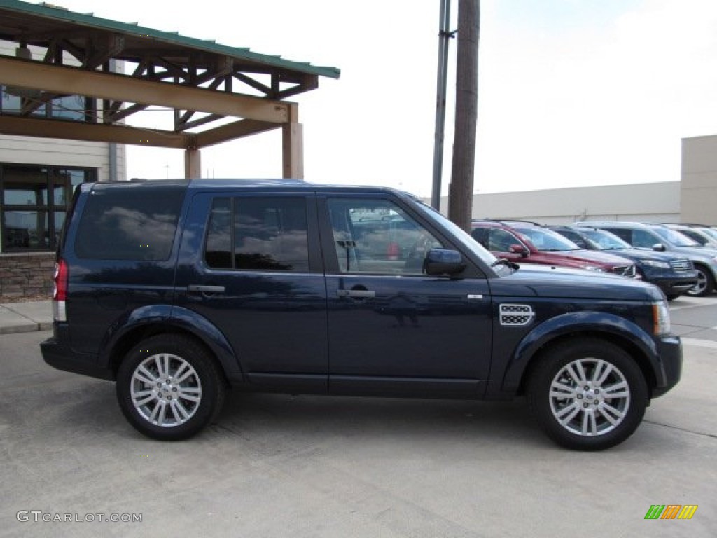 2012 LR4 HSE - Buckingham Blue Metallic / Almond/Nutmeg photo #5