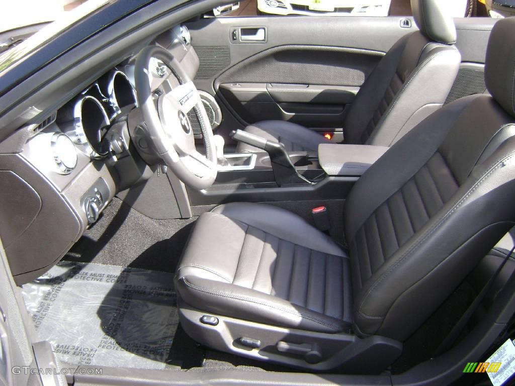 2008 Mustang GT Premium Convertible - Black / Dark Charcoal photo #13