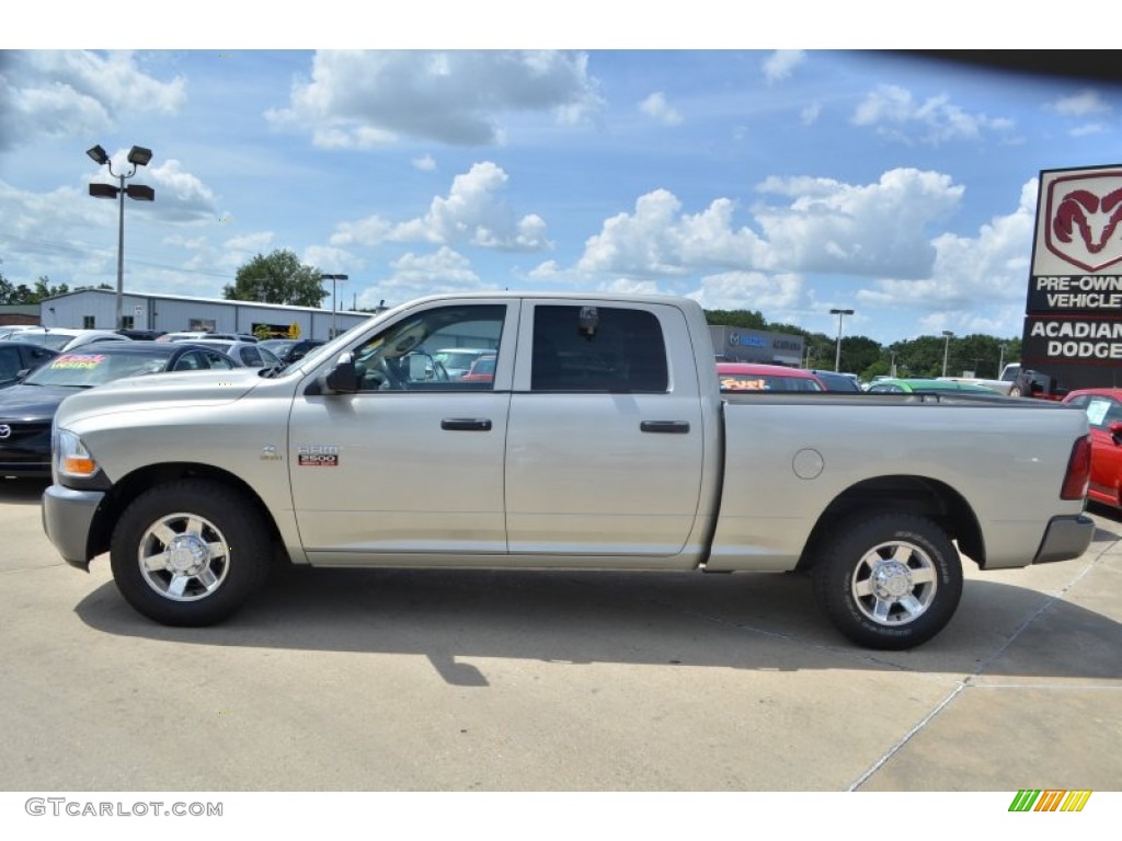 2010 Ram 2500 SLT Crew Cab - Austin Tan Pearl / Dark Slate/Medium Graystone photo #2