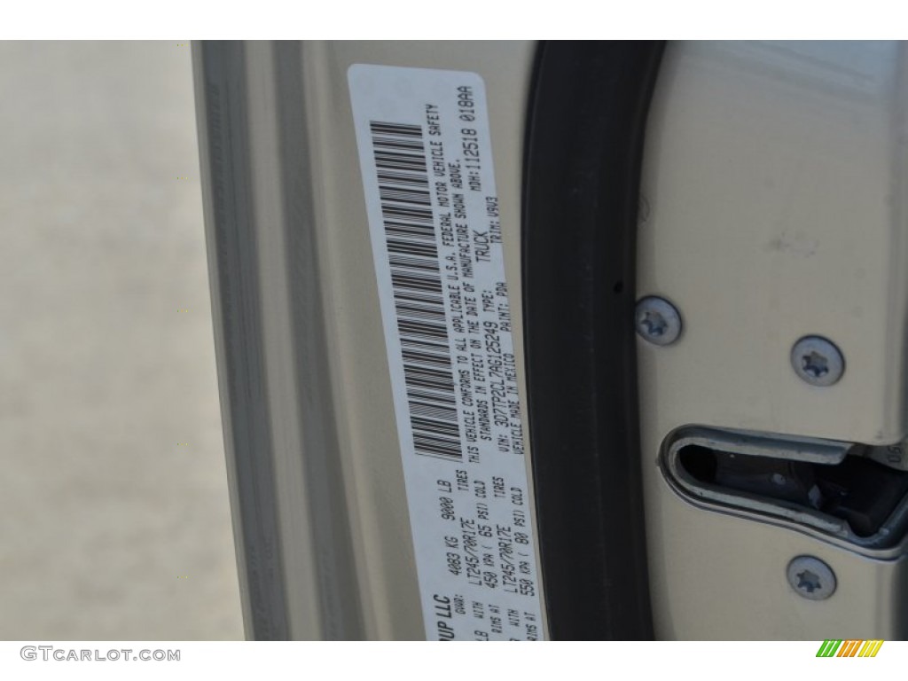 2010 Ram 2500 SLT Crew Cab - Austin Tan Pearl / Dark Slate/Medium Graystone photo #19