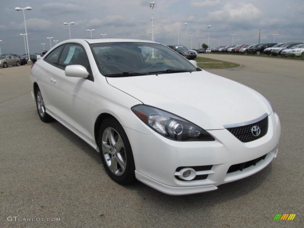 Blizzard White Pearl 2008 Toyota Solara Sport Coupe Exterior Photo #67064094