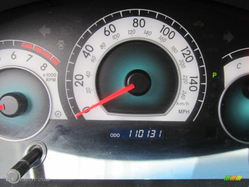 2008 Toyota Solara Sport Coupe Gauges Photo #67064220