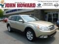 2010 Harvest Gold Metallic Subaru Outback 2.5i Premium Wagon  photo #1