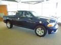 2012 True Blue Pearl Dodge Ram 1500 Express Quad Cab 4x4  photo #1