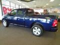 2012 True Blue Pearl Dodge Ram 1500 Express Quad Cab 4x4  photo #2