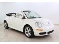 Campanella White 2007 Volkswagen New Beetle Triple White Convertible